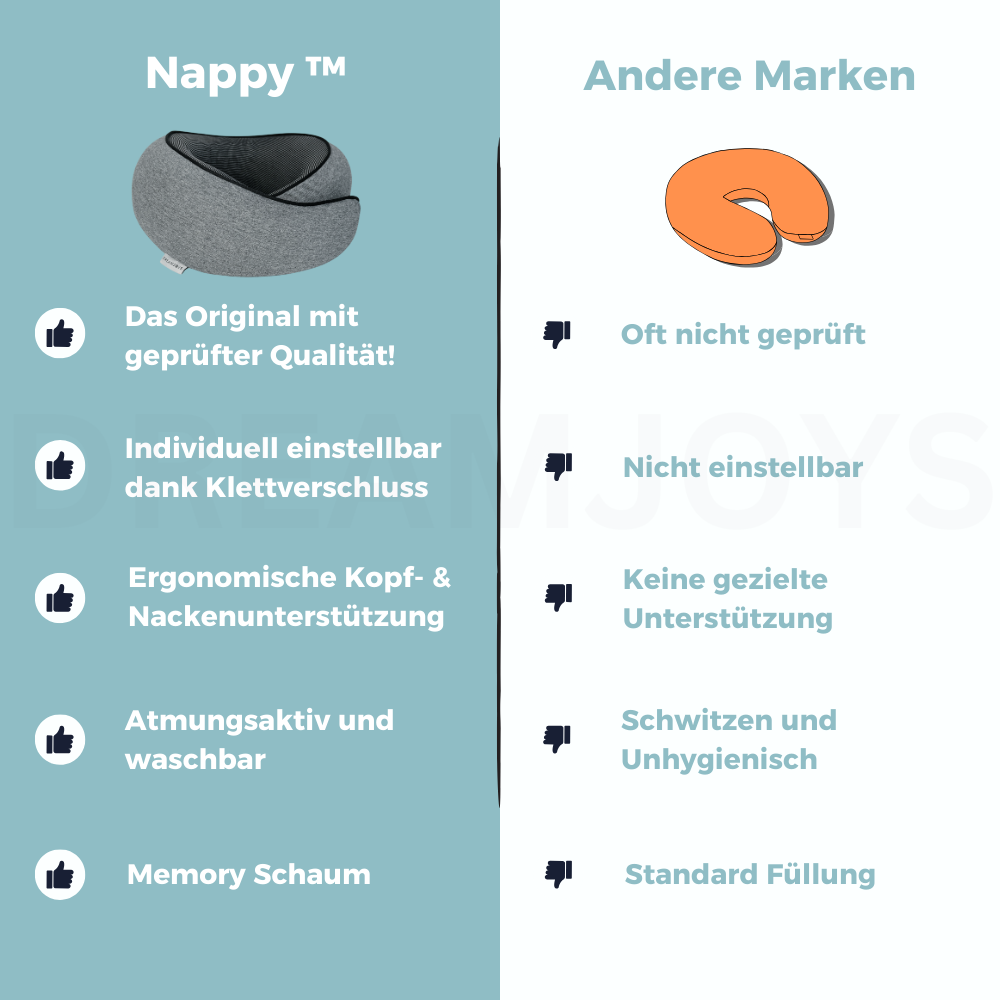 Nappy™ - Das Reisekissen